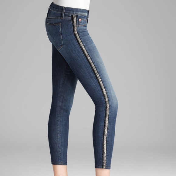 Hudson Luna Super Skinny Crop Jeans In 